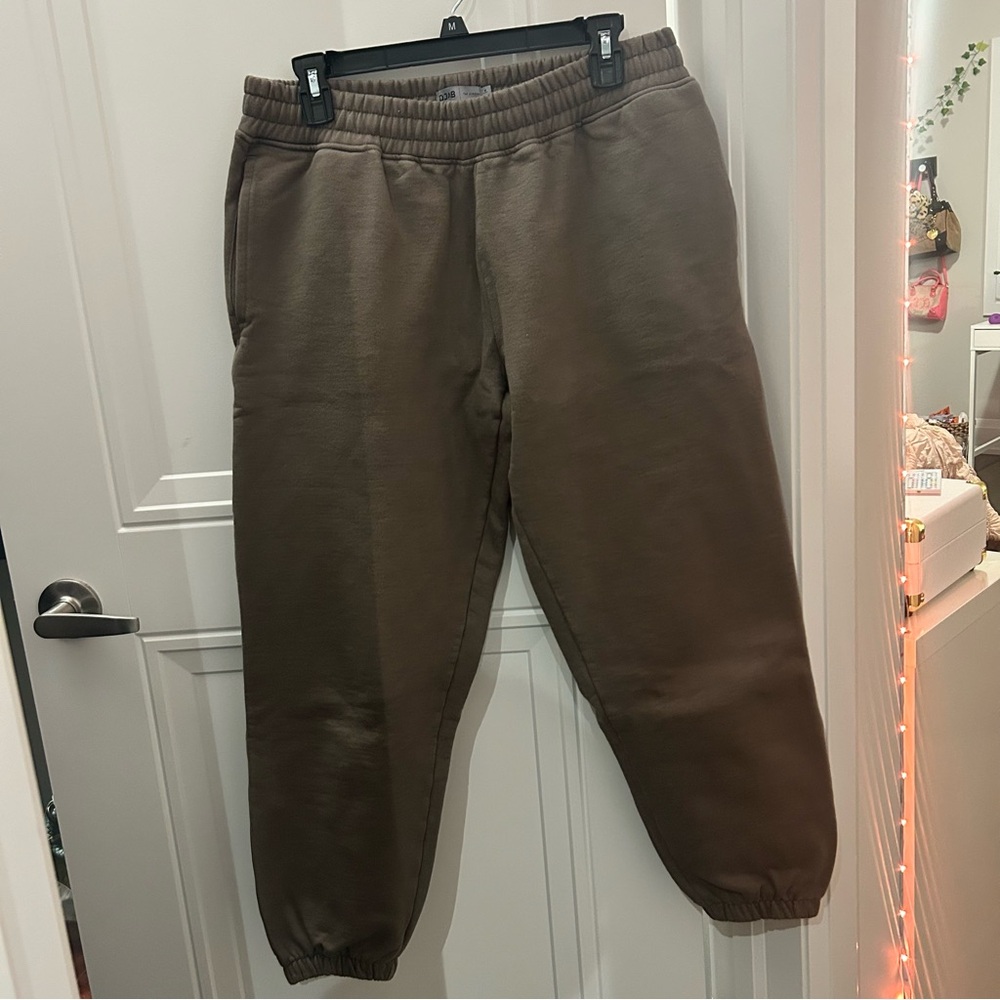 Simons Mens Chocolate Brown Joggers